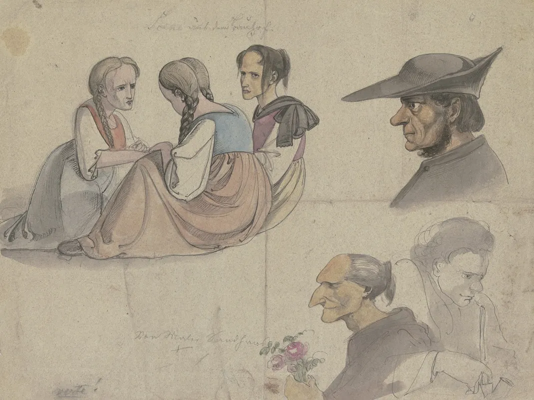 Figurengruppen Und Karikaturen