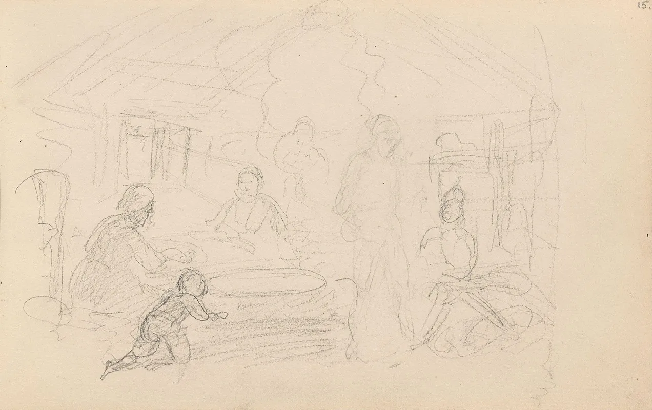 Figurer I Et Ildhus