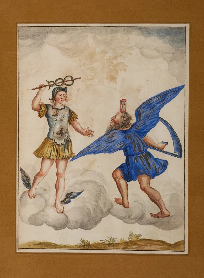 Figures Dabraham Le Juif 1 by Geert van Daal - Canvas Print