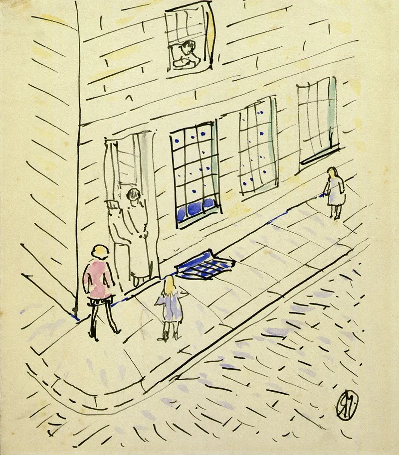 Figures In A Doorway 2