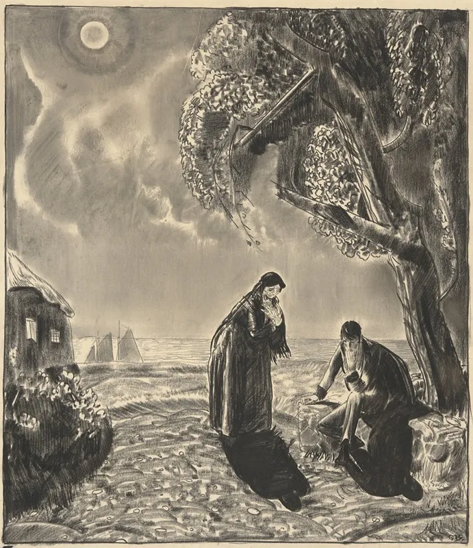 Figures In Moonlight