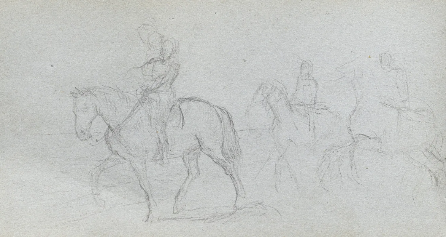 Figures On Horseback 2