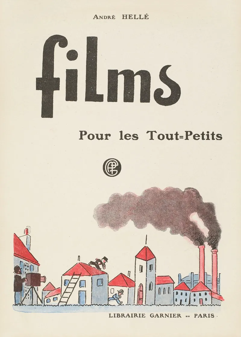 Films Pour Les Tout Petits Title Page by André Hellé - Canvas Print