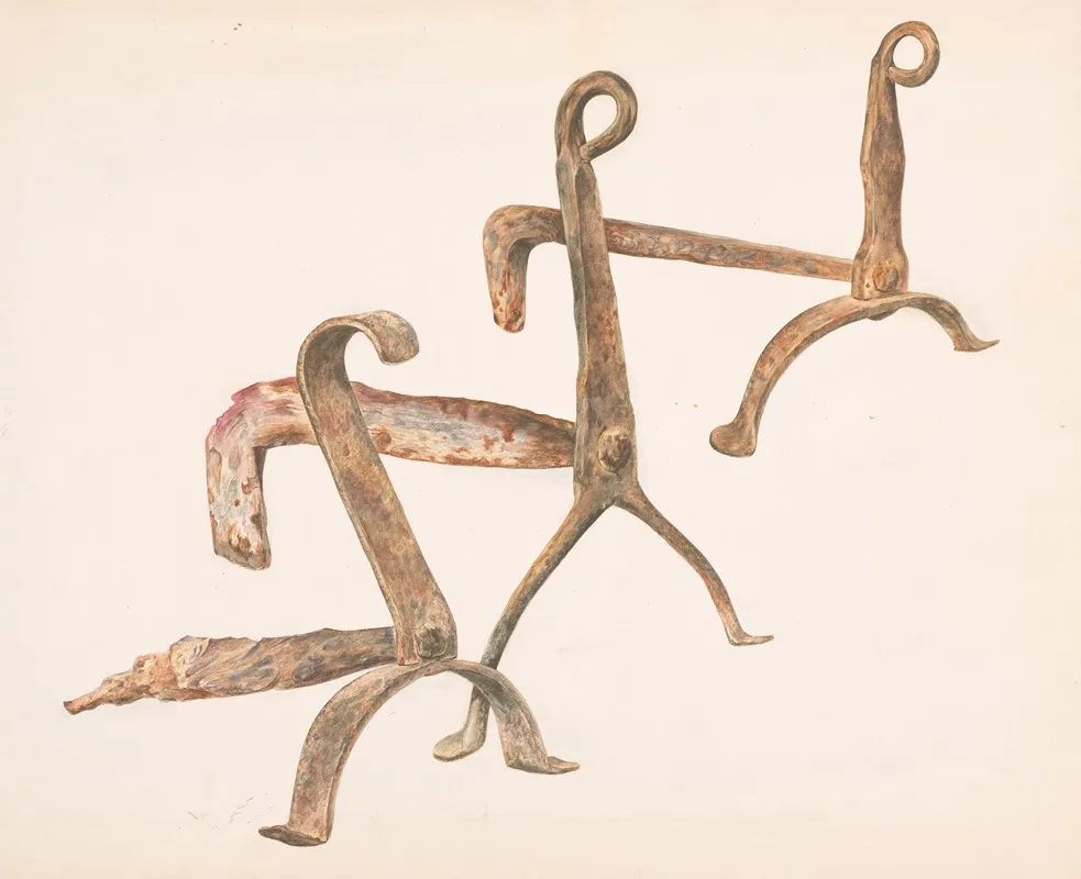 Fire Dogs Or Andirons