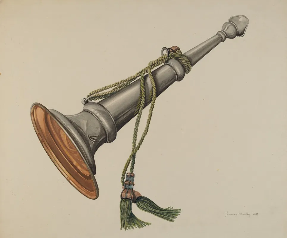 Fire Marshall Trumpet by Thomas Dooley - Canvas Print