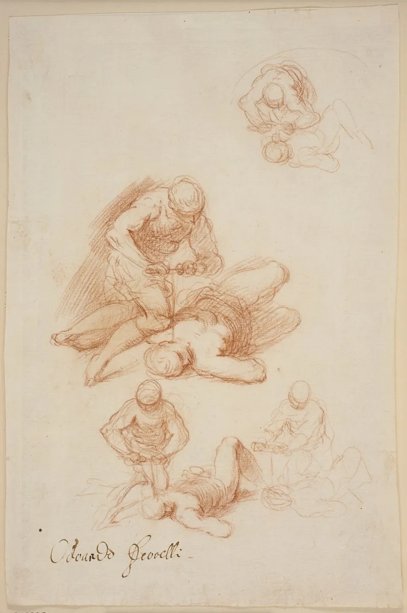 Fire Studier Til Skt Licerius Martyrium