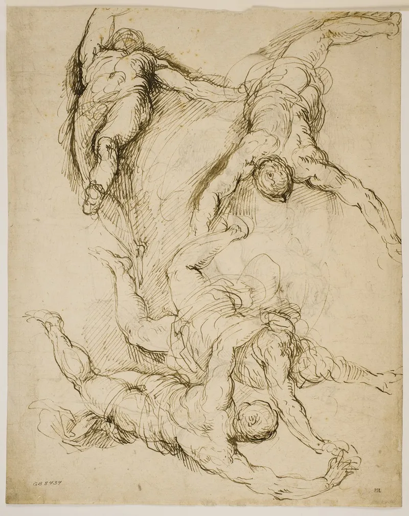 Fire Svaevende Figurer