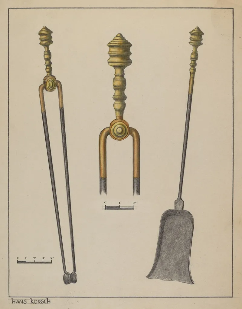 Fire Tongs And Shovel 4