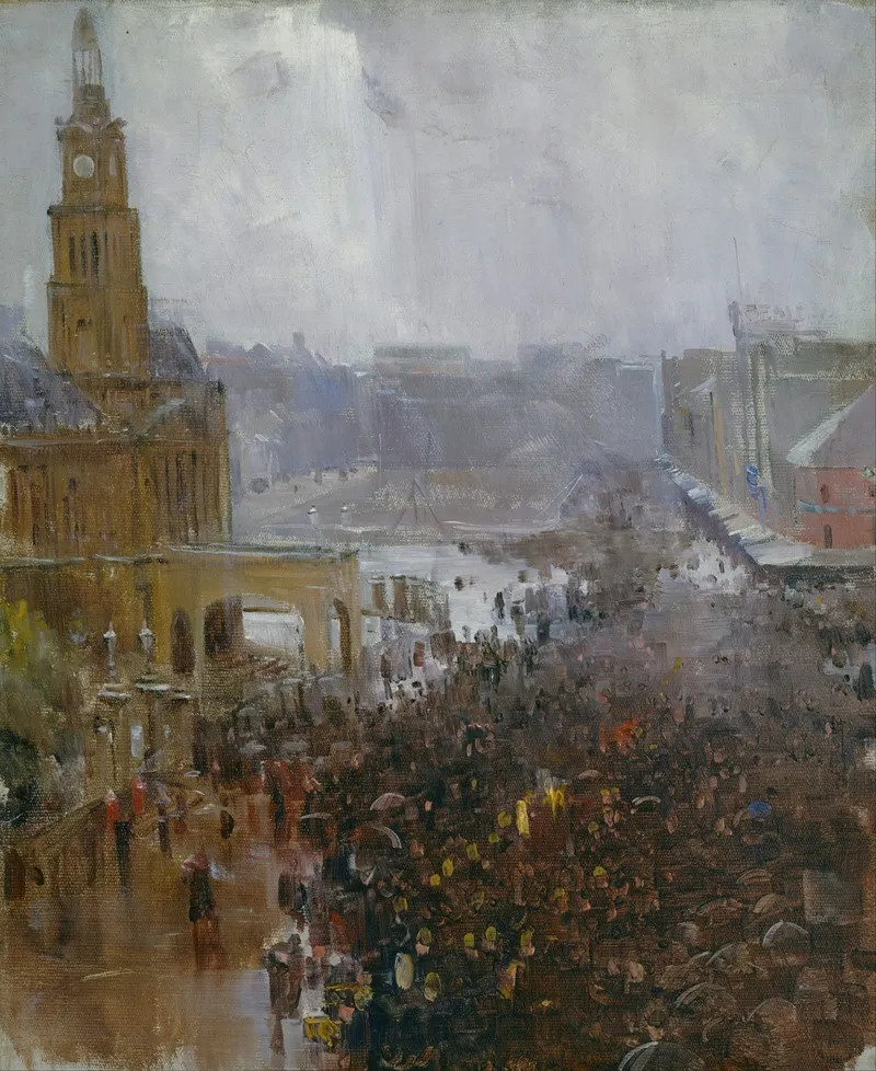 Firemans Funeral George Street