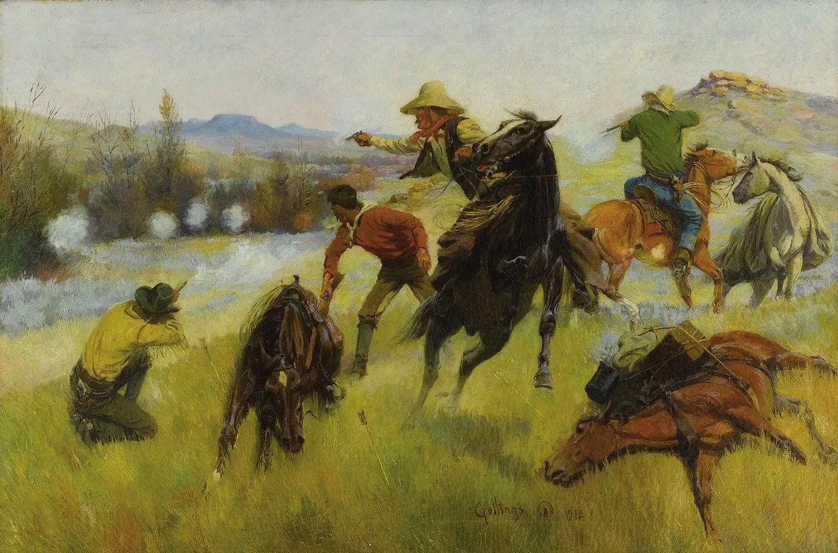 Firing From The Treeline