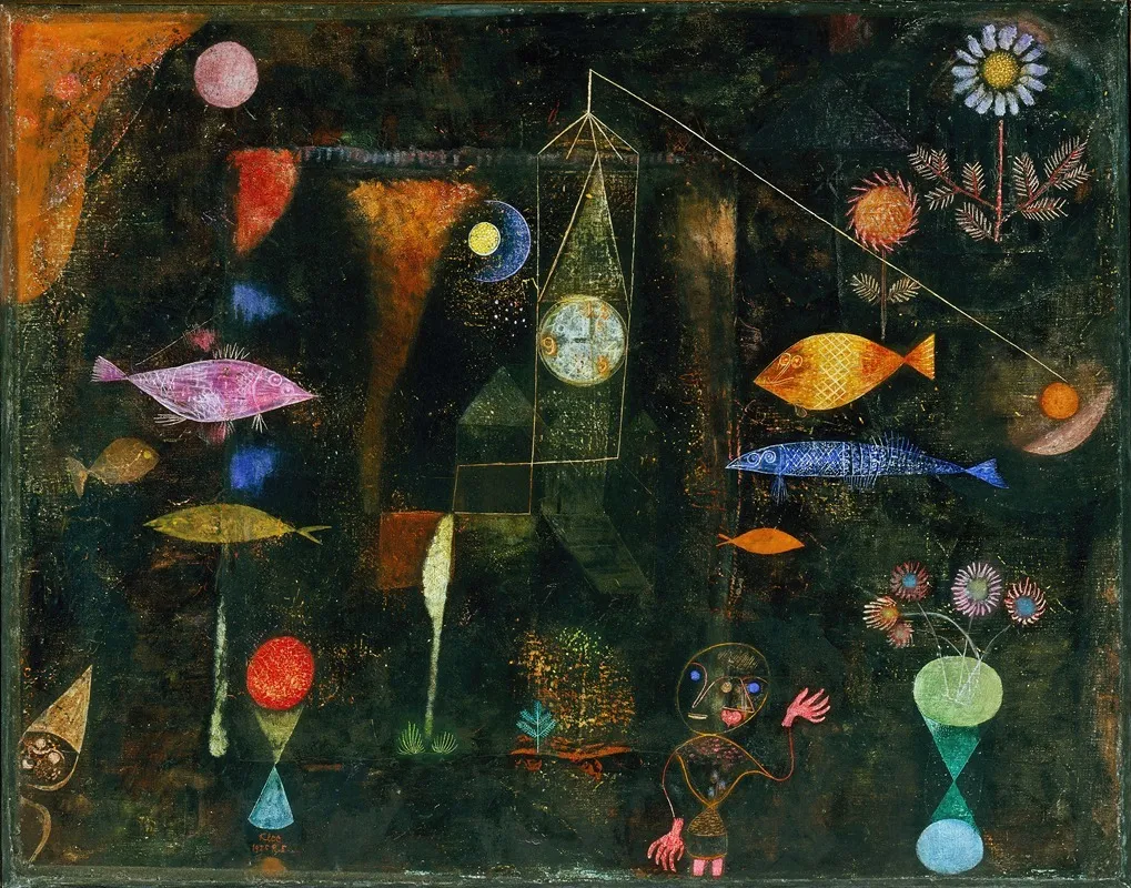 Fish Magic by Paul Klee - Canvas Print