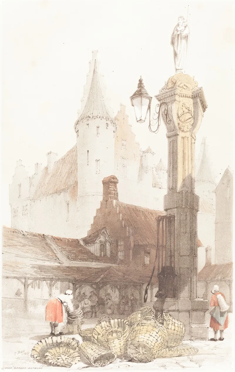 Fish Market Antwerp