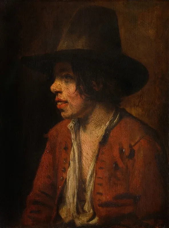 Fisherboy 2 by Nicolaes Maes - Canvas Print