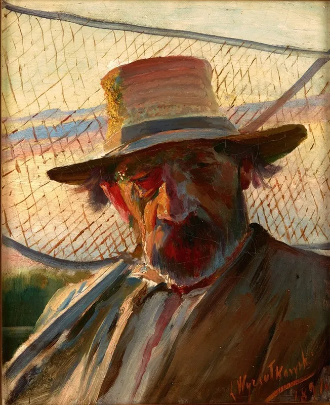 Fisherman With A Net