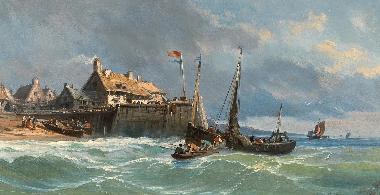 Fishermen By The Coast 2