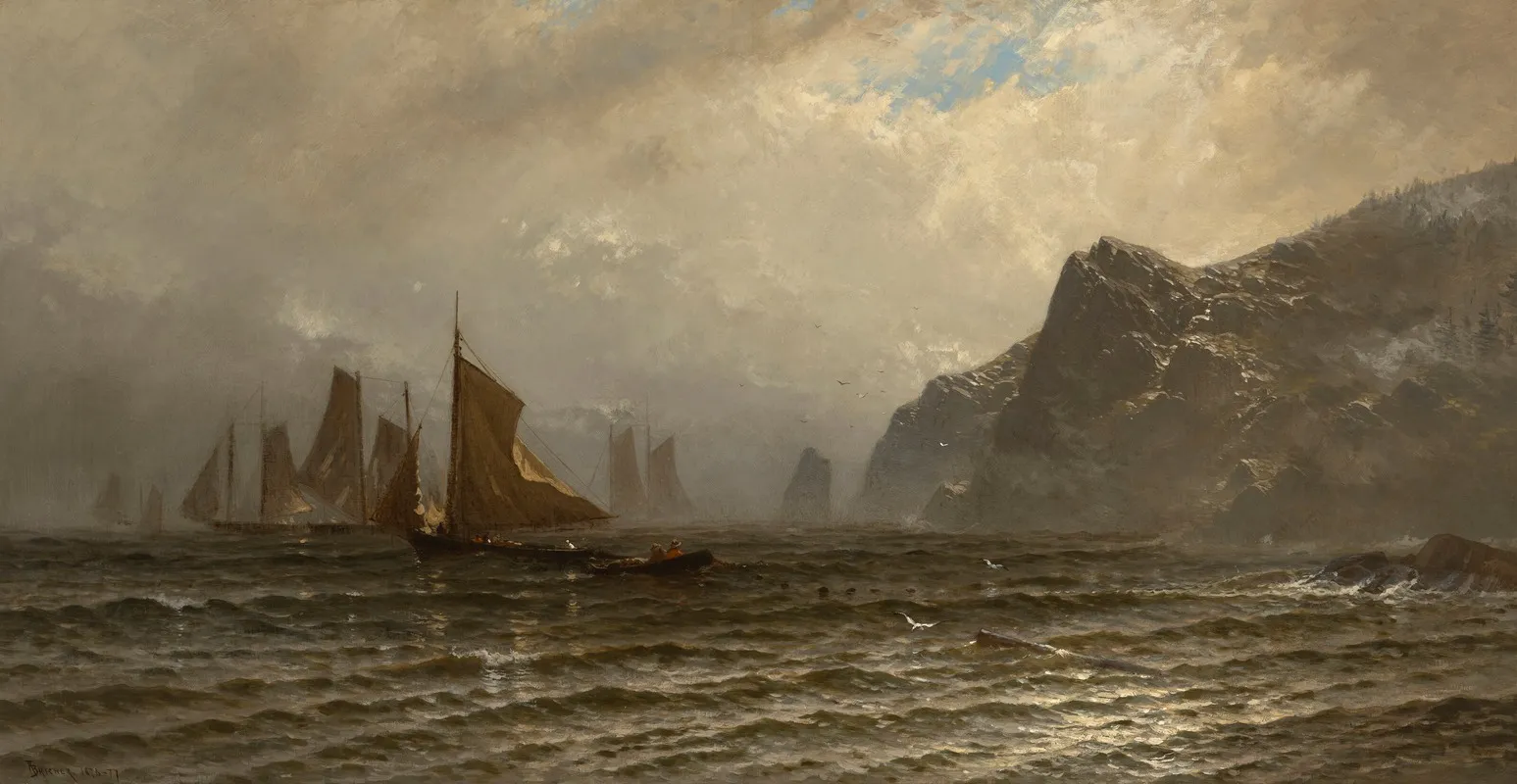 Fishing Boats At Sea 2