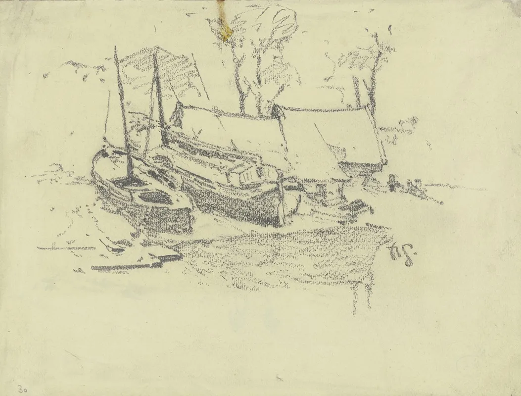 Fishing Boats At The Beach