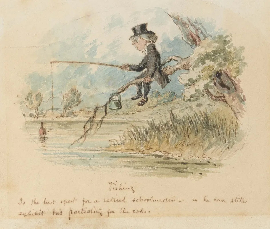 Fishing Is The Best Sport For A Retired Schoolmaster As He Can Still Exhibit His Partiality For The Rod