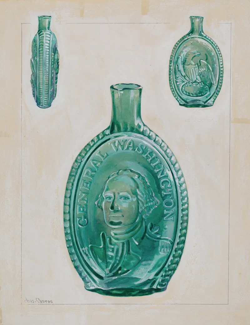 Flask 20 by Charles Caseau - Canvas Print