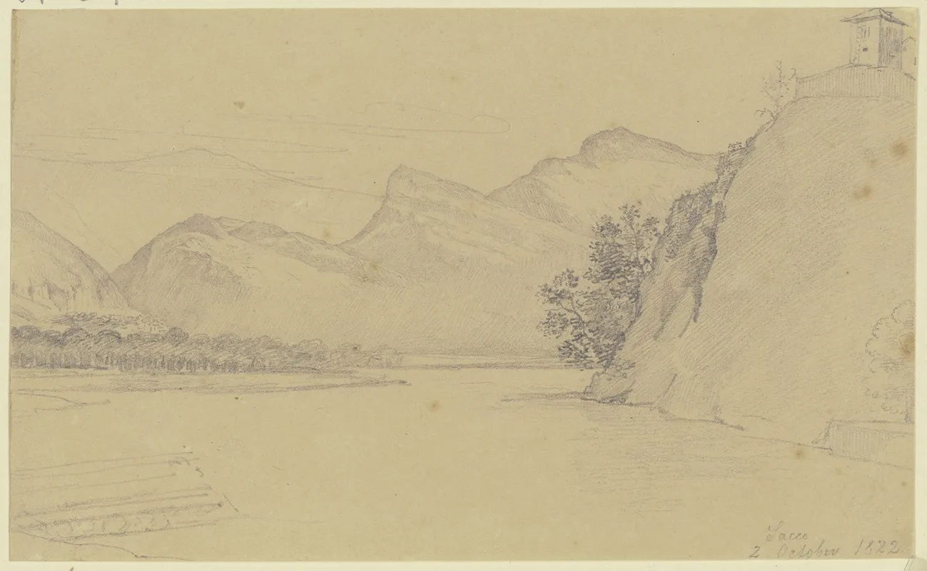 Flat Landscape 4 by Nikolaus Hoff - Canvas Print