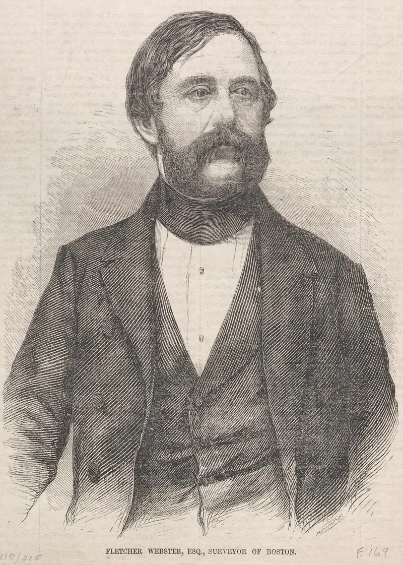 Fletcher Webster Esq Surveyor Of Boston
