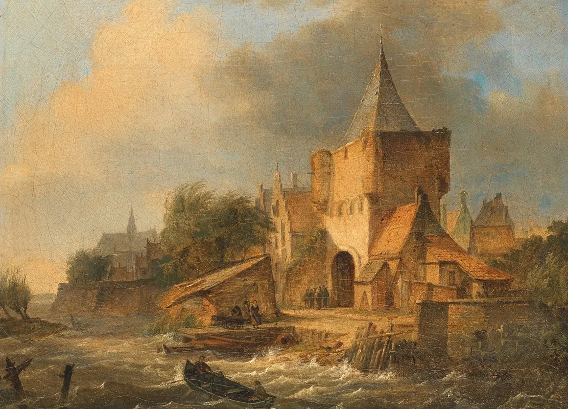 Flood At The City Gate