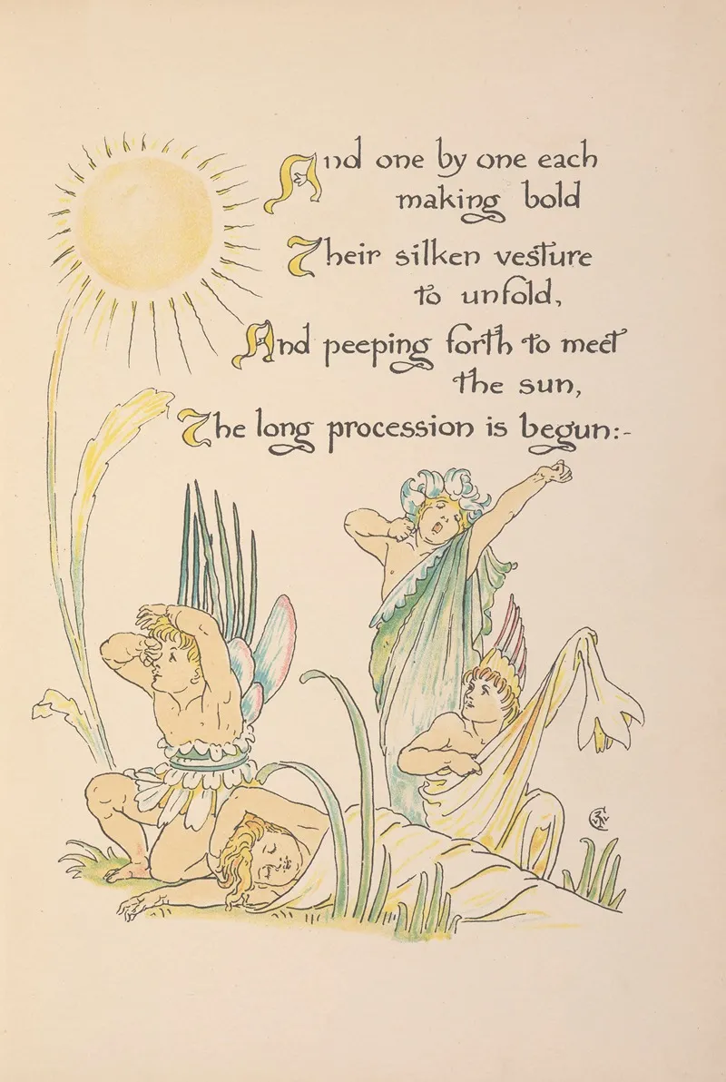 Floras Feast A Masque Of Flowers Pl 03