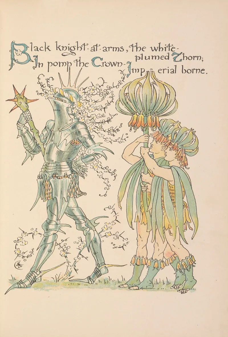 Floras Feast A Masque Of Flowers Pl 13