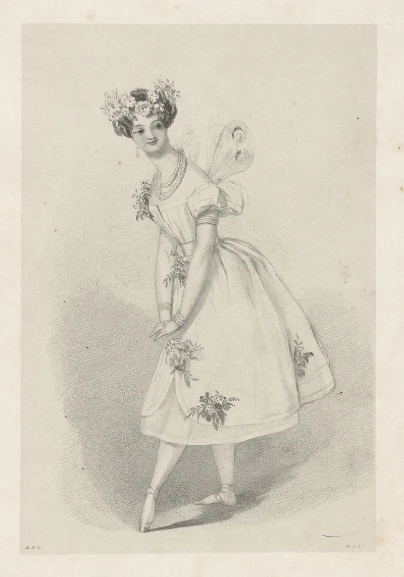 Flore by Alfred Edward Chalon - Canvas Print