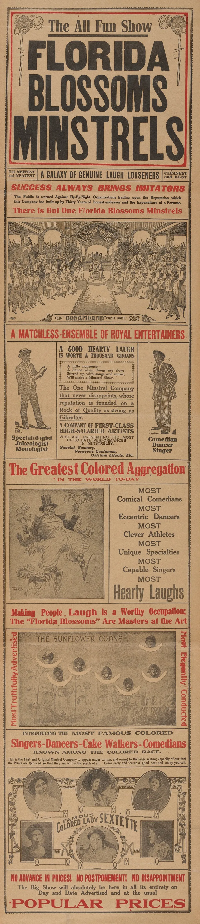Florida Blossoms Minstrels