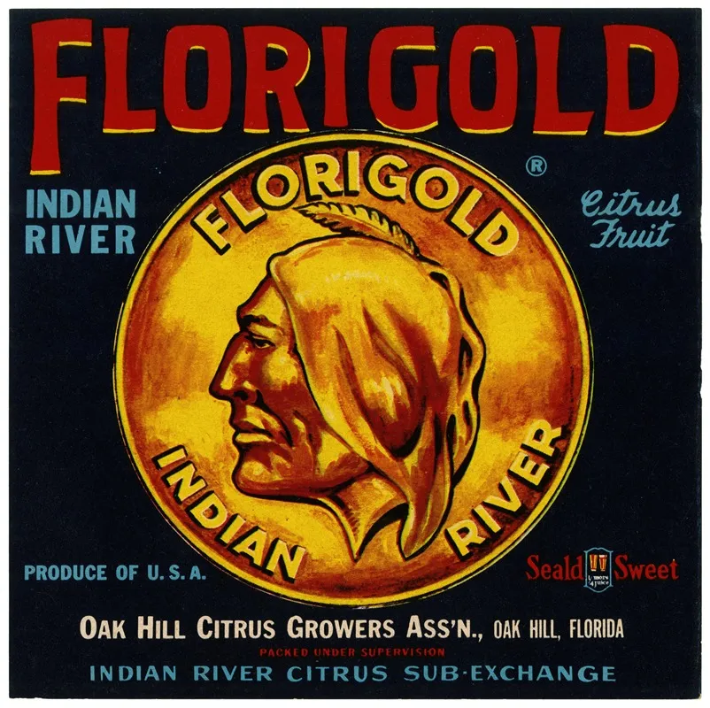Florigold Citrus Label 5