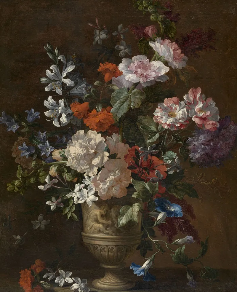 Flower Piece 6 by Jan Baptist Bosschaert - Canvas Print