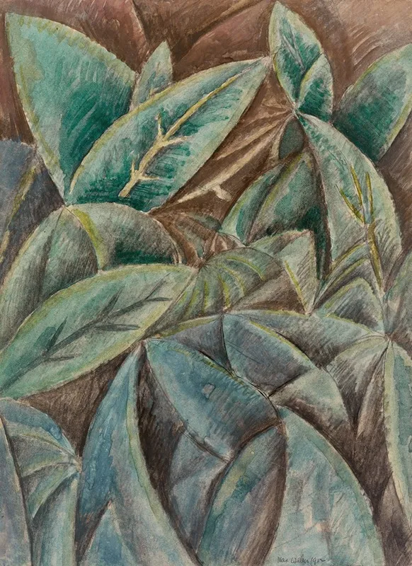 Flowers 14 by Max Weber - Canvas Print