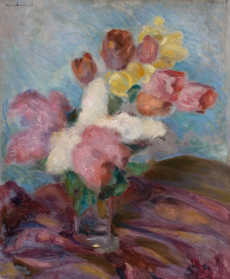 Flowers 44 by Adam Hannytkiewicz - Canvas Print