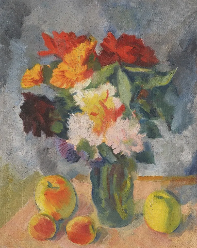 Flowers And Apples