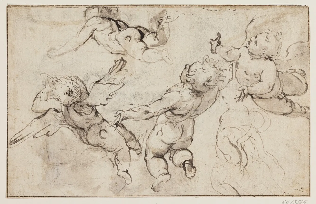 Flyvende Putti