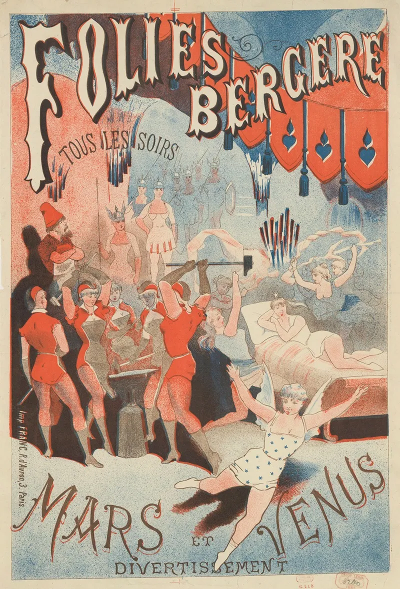 Folies Bergere Mars Et Venus