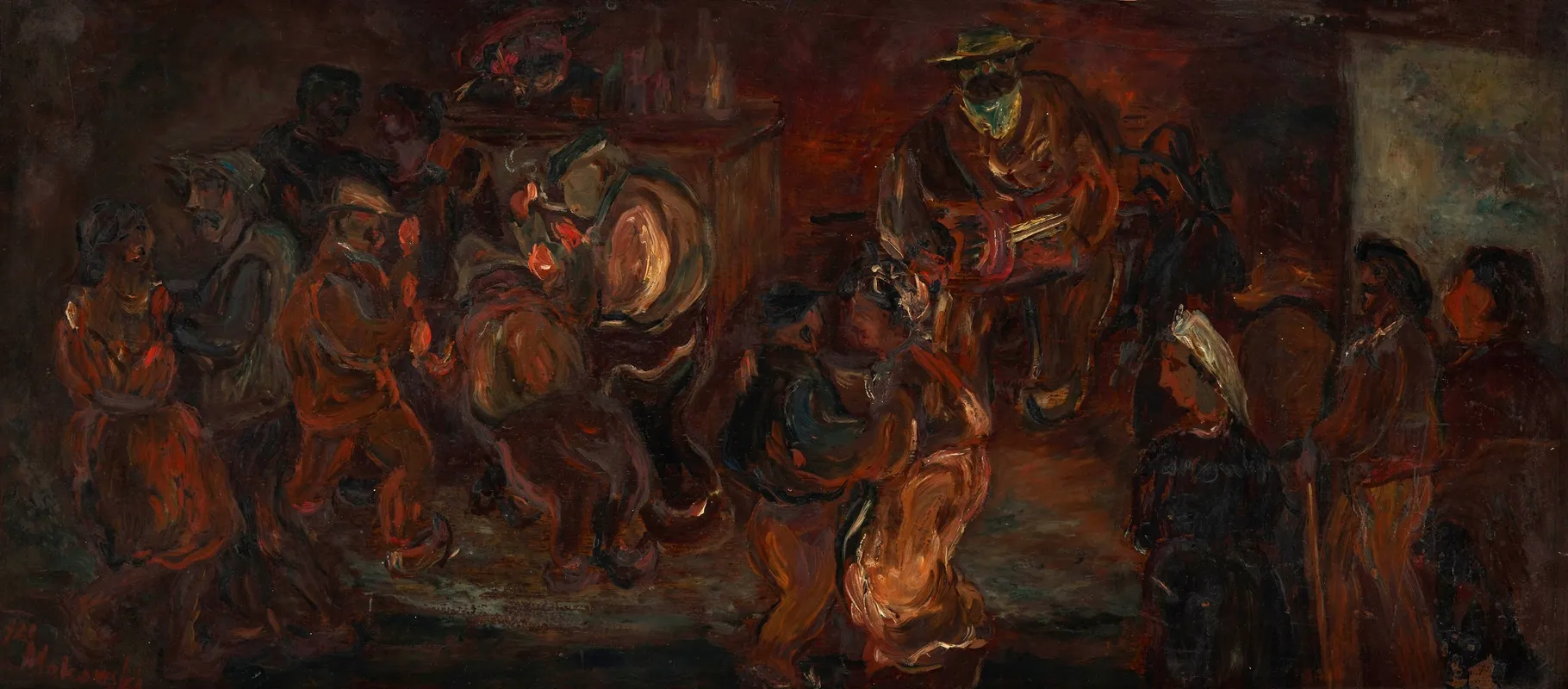 Folk Dance La Bourree