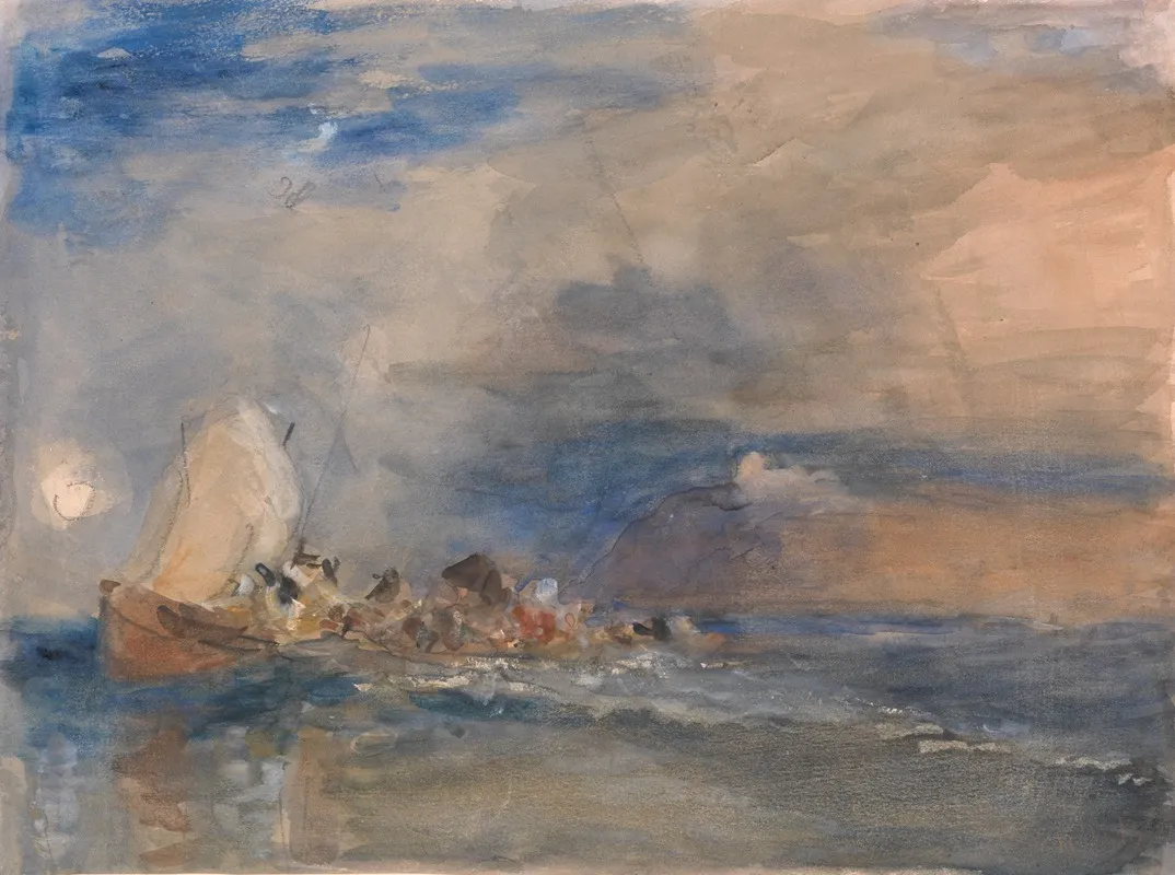 Folkestone 2 by Hercules Brabazon Brabazon - Canvas Print