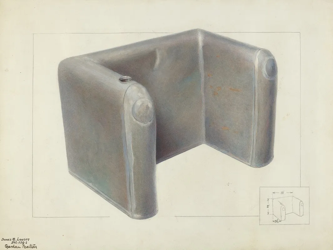 Foot Warmer 10 by Gordon Saltar - Canvas Print