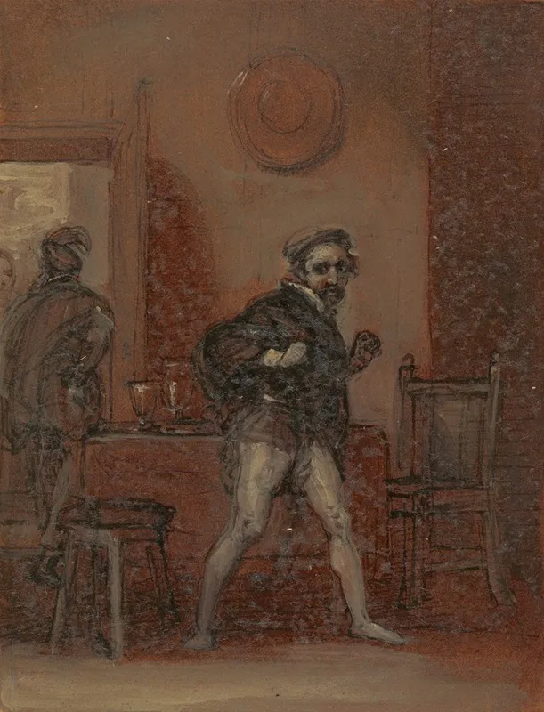 Ford In A Rage After Seeing Falstaff