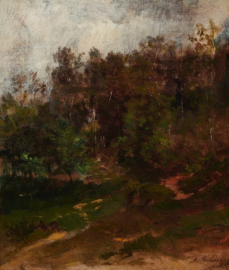 Forest Ukraine by Anna Bilińska-Bohdanowicz - Canvas Print