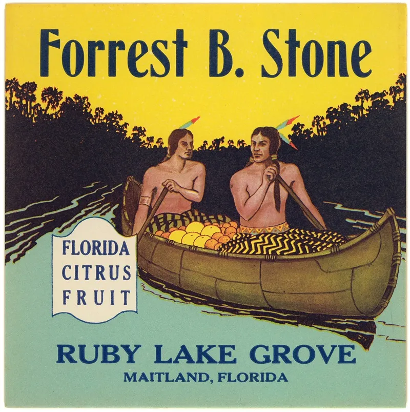 Forrest B Stone Citrus Label