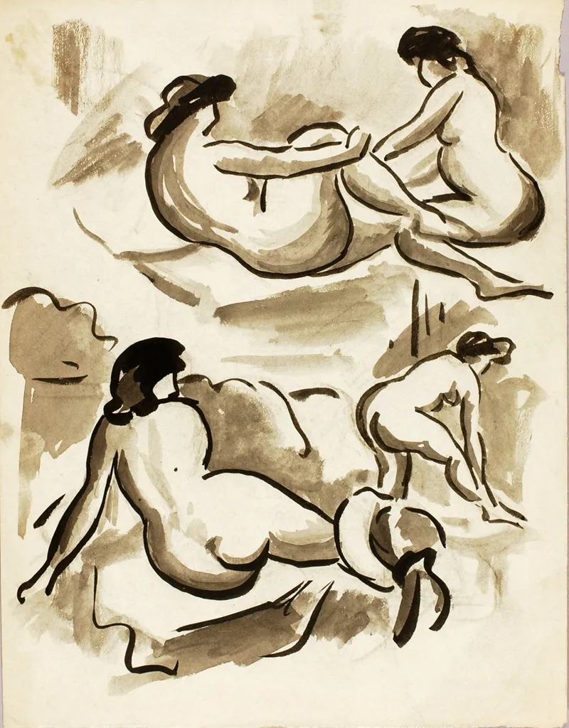 Four Female Nudes