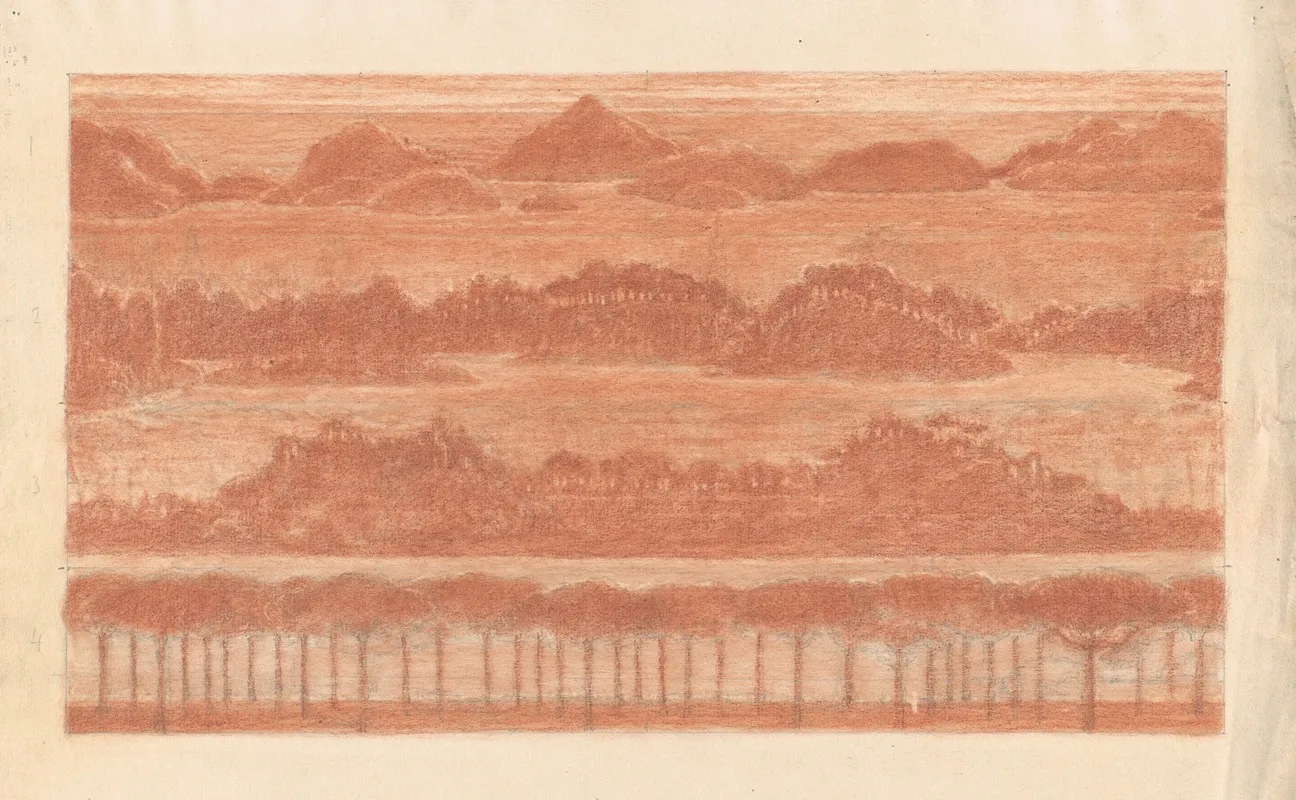 Four Landscapes by Herbert Crowley - Canvas Print