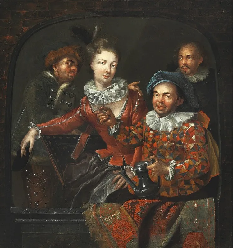 Four People In A Niche