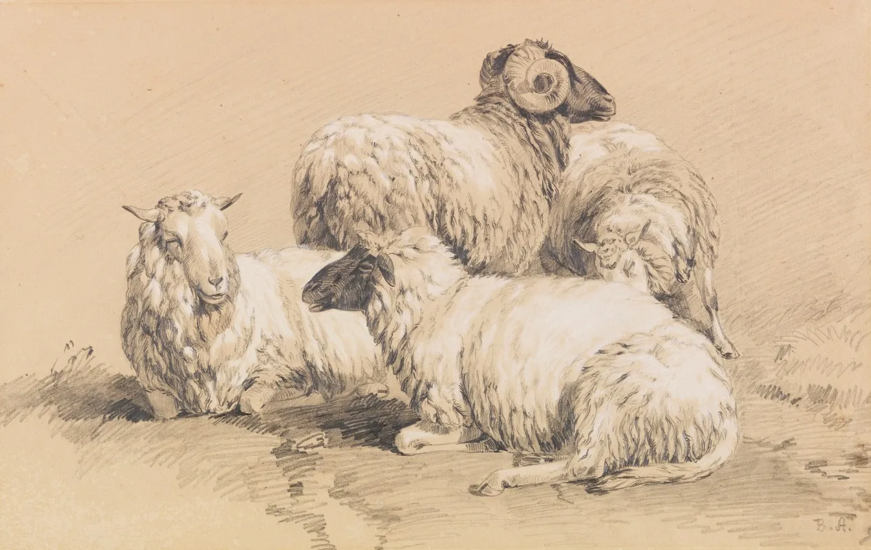 Four Sheep