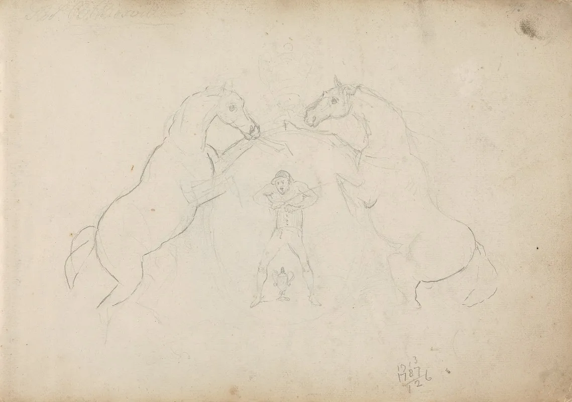Fourty Three Studies Of Horses And Riders Pl 01