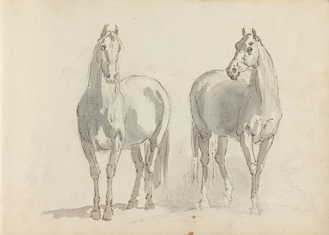 Fourty Three Studies Of Horses And Riders Pl 15