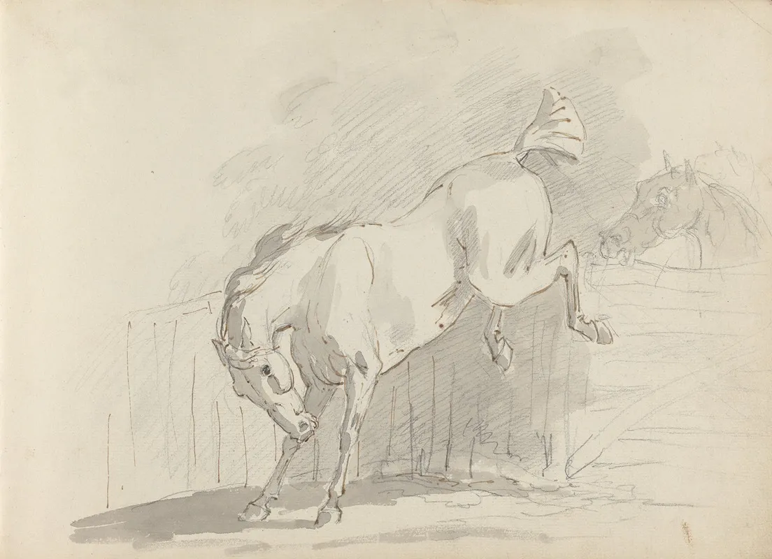 Fourty Three Studies Of Horses And Riders Pl 20
